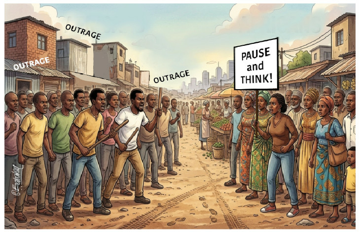 What Happens When Outrage Replaces Thinking? 1 outrage
