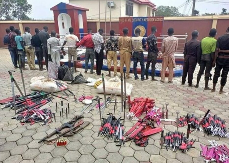 Amotekun Arrests 98 Suspects, Uncovers Criminals Disguised As Lunatics In Ondo 1 photo1636135549