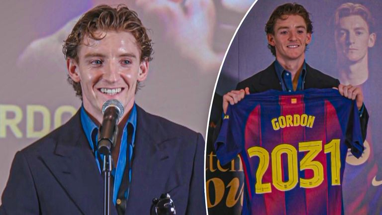 Barcelona Complete £69M Signing Of Gordon From Newcastle 