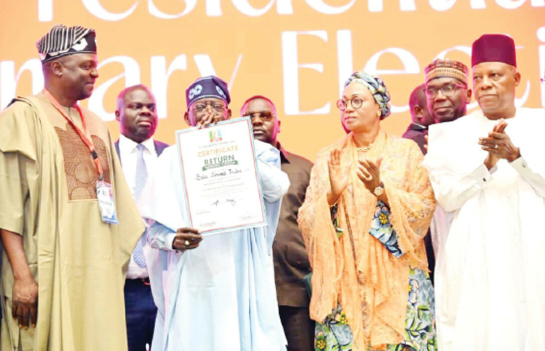 Tinubu Wins APC Primary With 10.9m Votes, Says Rivals Lack Alternative Vision
