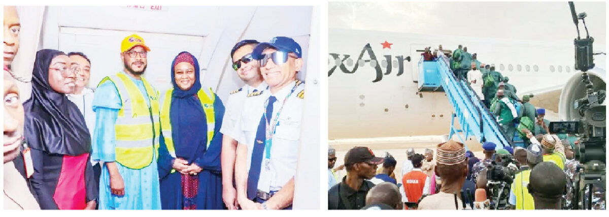 Zamfara First Lady Bids Farewell To Pilgrims, Takes Over Women Welfare Support
