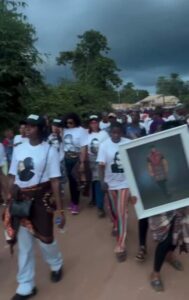 Tears As Actor Alex Ekubo’s Body Arrives Abia For Burial
