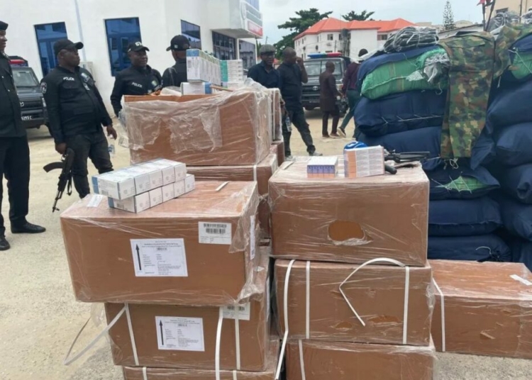 Police Intercept Military Uniforms, Cartons Of Suspected Illicit Drugs In Lagos 1 20260623 160833