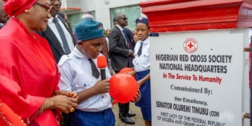 First Lady Inaugurates Nigerian Red Cross National Headquarters