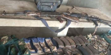 Cache Of Arms Intercepted In Kogi 2 Cache Of Arms Intercepted In Kogi