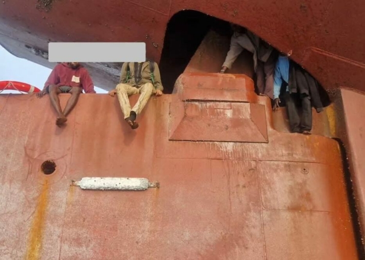 Navy Ship Beecroft Nabs 5 India-bound Stowaways, Hands Over Suspects To NIS 1 FB IMG 1782164727528