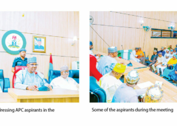 Governor Sule Meets APC Aspirants, Harps On reconciliation, Party Unity
