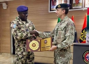 British Defence Chief In Maiduguri To Boost Nigeria-UK Security Collaboration