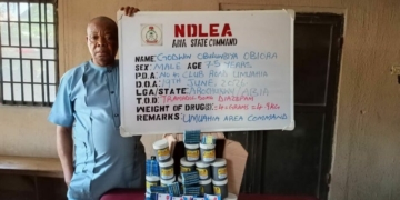 NDLEA Arrests 2 Grandparents For Selling Drugs To Secondary School Students 3 NDLEA Arrests 2 Grandparents For Selling Drugs To Secondary School Students