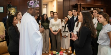'Make Nigeria Your Second Country', UN Envoy Jimoh Ibrahim Tells Dominican Students In US 2 ‘Make Nigeria Your Second Country’, UN Envoy Jimoh Ibrahim Tells Dominican Students In US