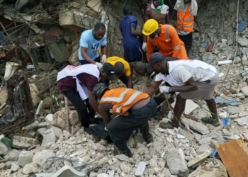 Death Toll In Lagos Building Collapse Hits 8, 26 Rescued