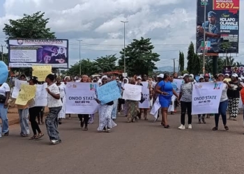 ‎Ondo APC Women, Youth Protest Alleged Alteration Of Primary Results
