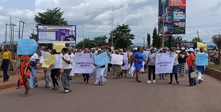 Ondo APC Women, Youth Protest Alleged Alteration Of Primary Results 1 IMG 20260629 WA00193