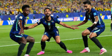 Cunha Brace Fires Brazil Past Haiti To Tighten Grip On Group C