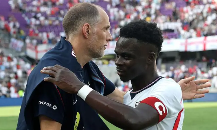 Tuchel Set To Keep Saka On The Bench For Ghana Clash 1 IMG 0441