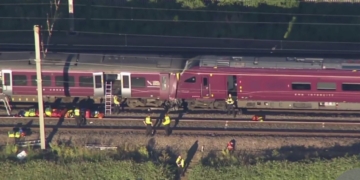 Driver Dies, 99 Injured In Bedford Train Collision 2 Bedford train crash