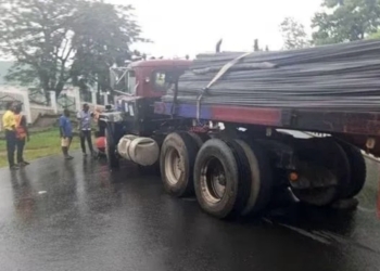 Truck Involved In Accident