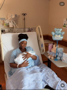Ini Dima-Okojie, Husband Welcome Baby Boy