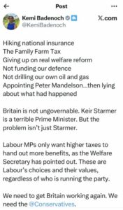 Badenoch Seizes On Starmer’s Exit To Skewer Labour’s Record 4 IMG 3112 1