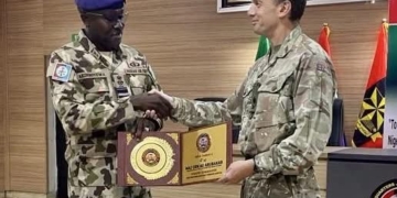 PICTORIAL: UK Deputy Defence Chief Visits Borno To Deepen Military Cooperation With Nigeria 2 PICTORIAL: UK Deputy Defence Chief Visits Borno To Deepen Military Cooperation With Nigeria