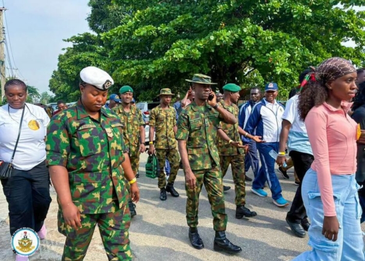 PICTORIAL: NAF Joins NDLEA Anti-Drug Campaign, Says Drug Abuse Fuels Insecurity 1 IMG 7893
