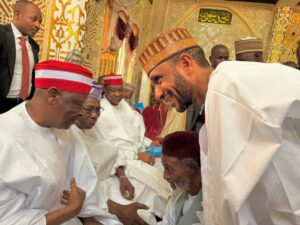 PICTORIAL: Kano Emir Sanusi II Turbans Ex-NBA President Mahmood, Ex-Air Chief Umar As Garkuwa, Sarkin Fulani 3 IMG 7928