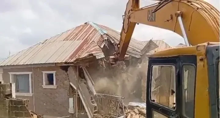 Adelabu: Controversy Trails Demolition Of Kidnappers' Hideout 1 Kidnappers hideout in Oyo Ibadan