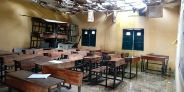 Pupils Hide In Mosque As Rainstorm Destroys LEA School In AMAC