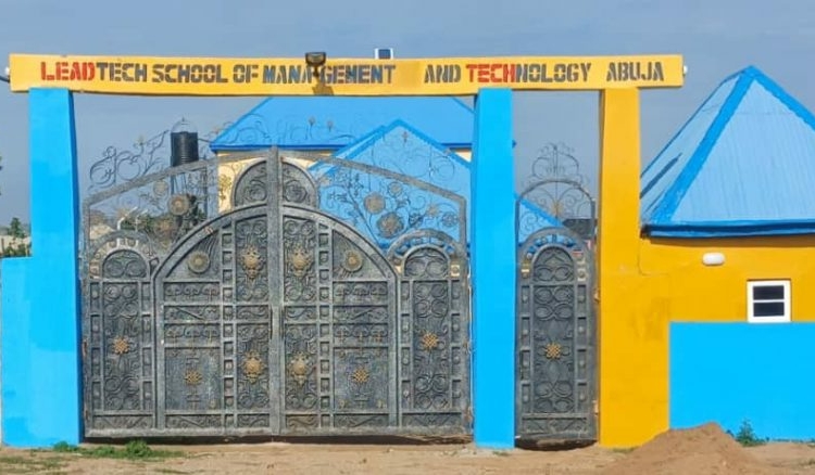 Leadtech Abuja Gets Award 1 LeadTech School of Management and Technology Gate 1024x438 1