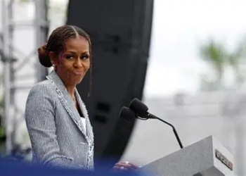 Michelle’s Speech Moves Barack To Tears At Presidential Center Opening
