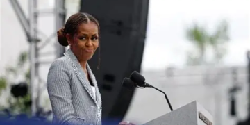 Michelle’s Speech Moves Barack To Tears At Presidential Center Opening