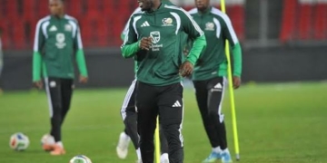 Modiba Back In Training For South Africa Ahead Of FIFA World Cup Opener