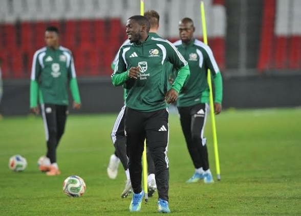Modiba Back In Training For South Africa Ahead Of FIFA World Cup Opener 1 Modiba
