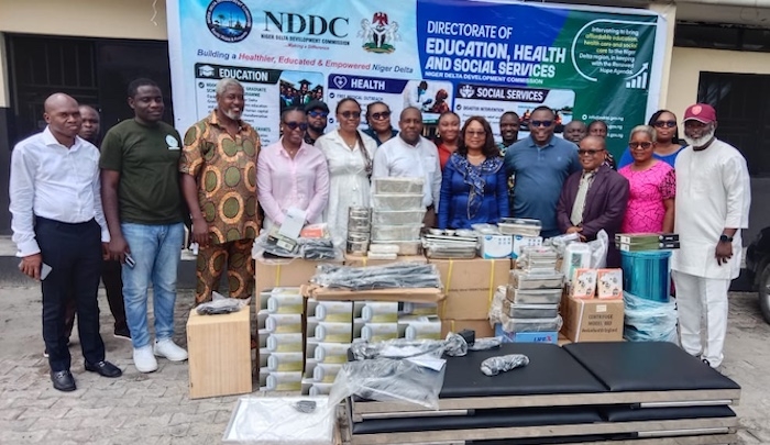 NDDC Donates Medical Equipment To Health Centre In Rivers 1 NDDC Donates Medical Equipment To Rivers Health Centre