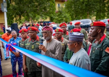FG Commissions 8 Gun Trucks For NSCDC Mining Marshals