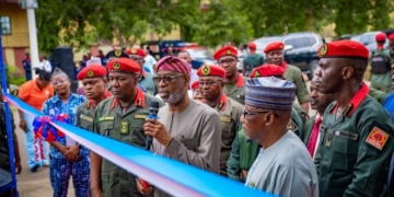 FG Commissions 8 Gun Trucks For NSCDC Mining Marshals