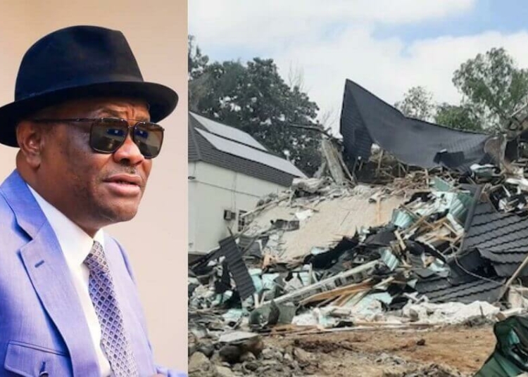 Group Raises The Alarm Over Plot To Undermine Tinubu, Wike In Abuja Demolition 1 Nyesom Wike Demolition 1 1