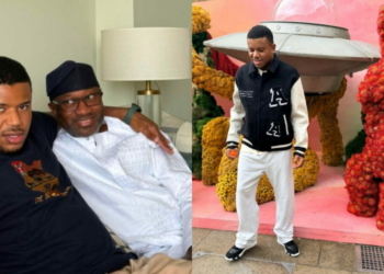 ‎You Are A Great Blessing To Our Family –  Femi Otedola Celebrates Son Fewa On His Birthday
