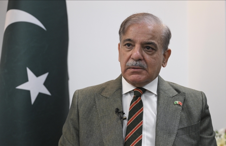 Pakistani Prime Minister Shehbaz Sharif
