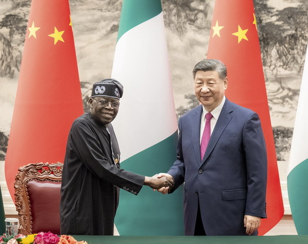President Bola Tinubu and Chinese President Xi Jingping