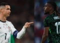 Ronaldo, Iwobi Take Centre Stage As Nigeria Battle Portugal In High-Profile Friendly