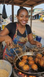 Social Media Erupts With AI 'Akara Sellers' Images After First Lady's Remarks 2 Seling Akara