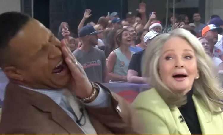 Days of Our Lives' Star Deidre Hall Slaps TV Host Live 1 Slaps1