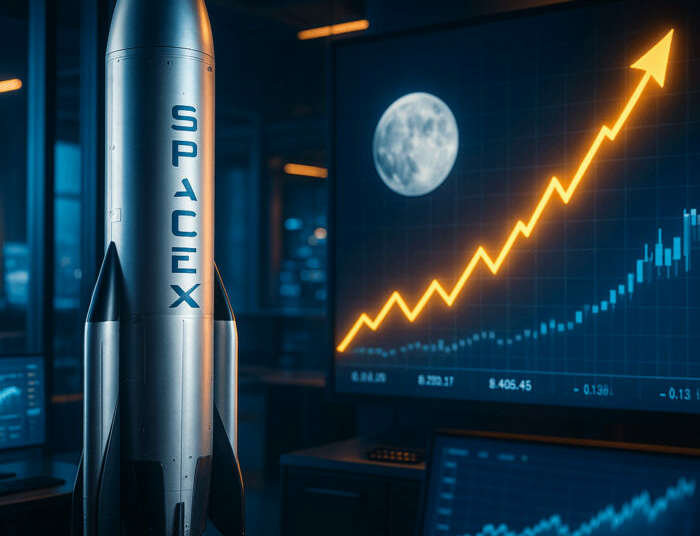 SpaceX Shares Jump 29.22% o $174.45 On First Trading On Nasdaq 1 SpaceX