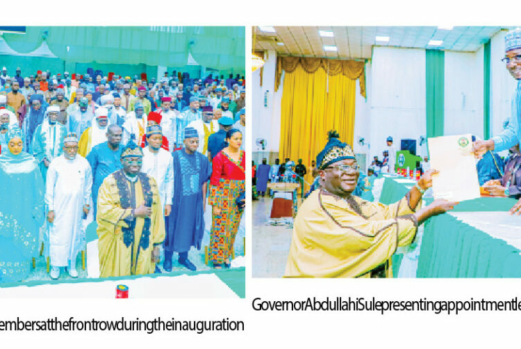 Gov Sule Inaugurates Specialist Hospital Board 1 Sule Inaugurates Specialist Hospital Board