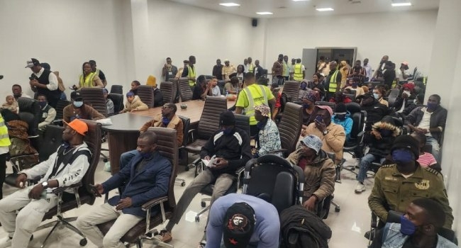 South Africa's Anti-migrant Deadline Forces Fathers To Leave Families Behind 1 The second batch of 66 South African returnees2