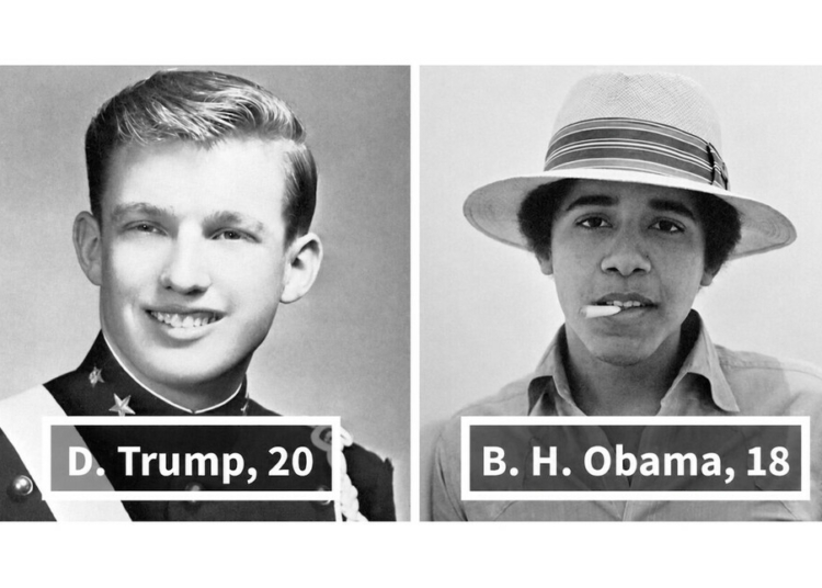 Trump Revives Obama Rivalry With Throwback Photos 1 TrumpBarak