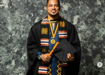 Actor Van Vicker Graduates: Success Requires More Than Grades