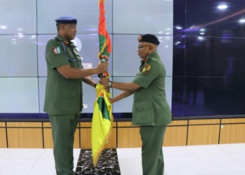Gen. Mustapha Takes Over At Army Cyber Warfare Command As Gen. Osemwengie Hands Over