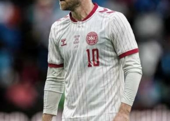 Denmark’s Eriksen ‘Conscious’ After Collapsing On Field Again During Friendly Match